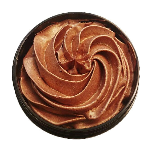 Organic Whipped Bronzing Body Butter - Shimmer Moisturizer for Glowing Skin