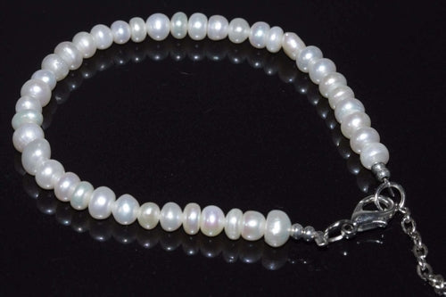 Elegant Cultured Freshwater Pearls Bracelet - Baroque Pearl Bracelet 2 Sizes