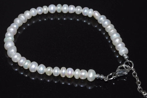Elegant Cultured Freshwater Pearls Bracelet - Baroque Pearl Bracelet 2 Sizes