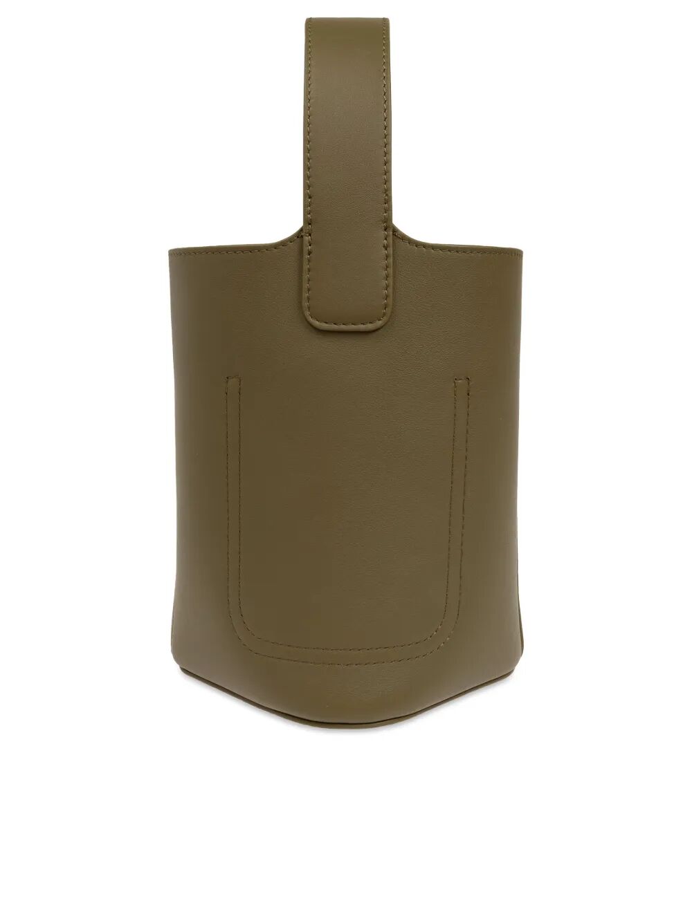 Loewe Women Smooth Leather Mini Pebble Bucket Bag by Luosophy