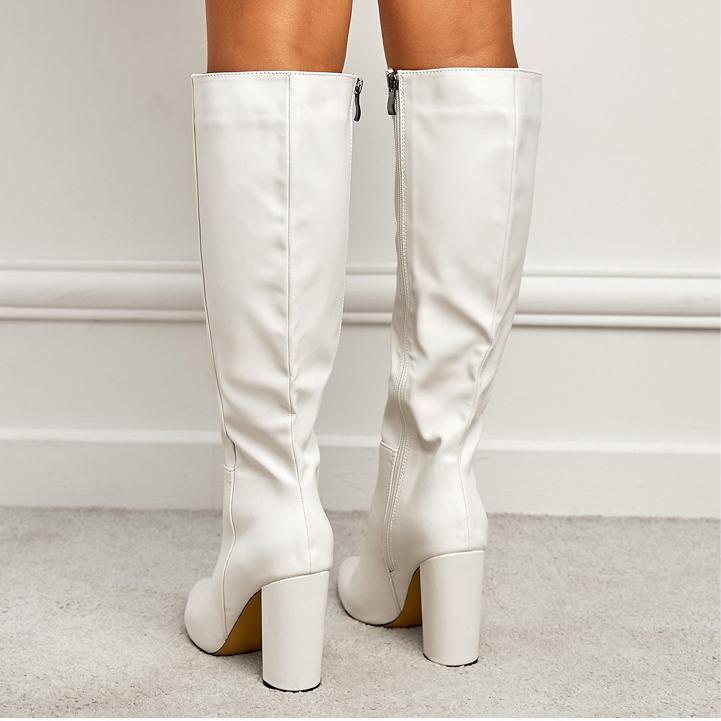Boots Side Zipper Outdoor Street Women Boots DestGlow