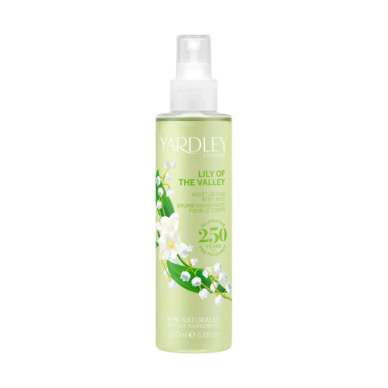 Yardley Lilly of the Valley Body Mist 6.8 Fl Oz by Pasteur Pharmacy