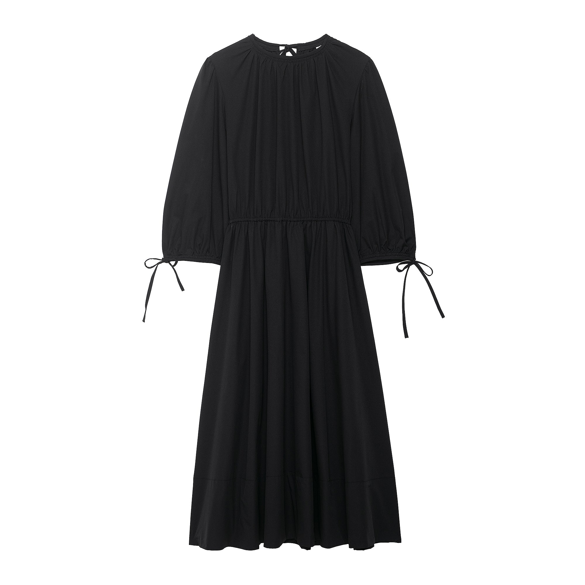 Women Pleated Poplin Dress by Ragazza