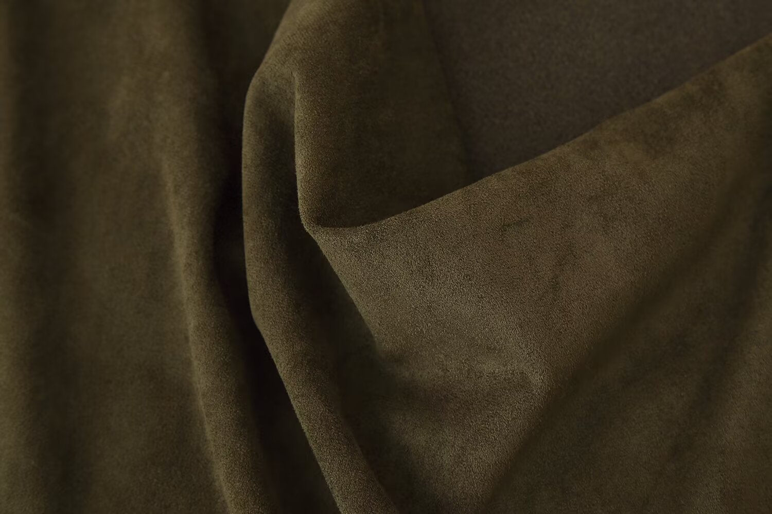 Early Autumn Women Clothing French Suede Leather Mid-Length Irregular Asymmetric Dress by Ragazza