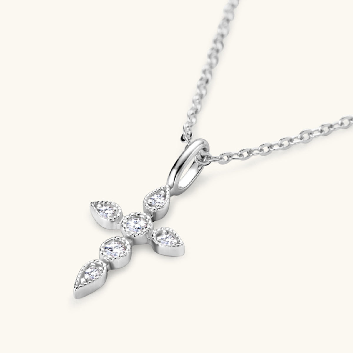 Sparkala™ Cross Pendant Necklace (18k Gold over Fine Sterling Silver) by Sparkala