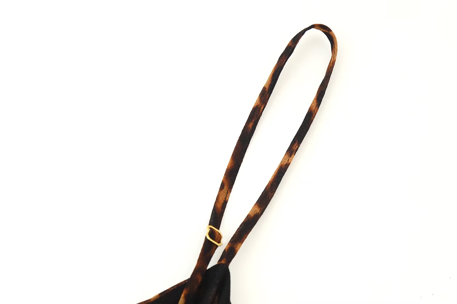 Women Clothing Autumn Lightly Mature Animal Print Midi Strap Dress by Ragazza