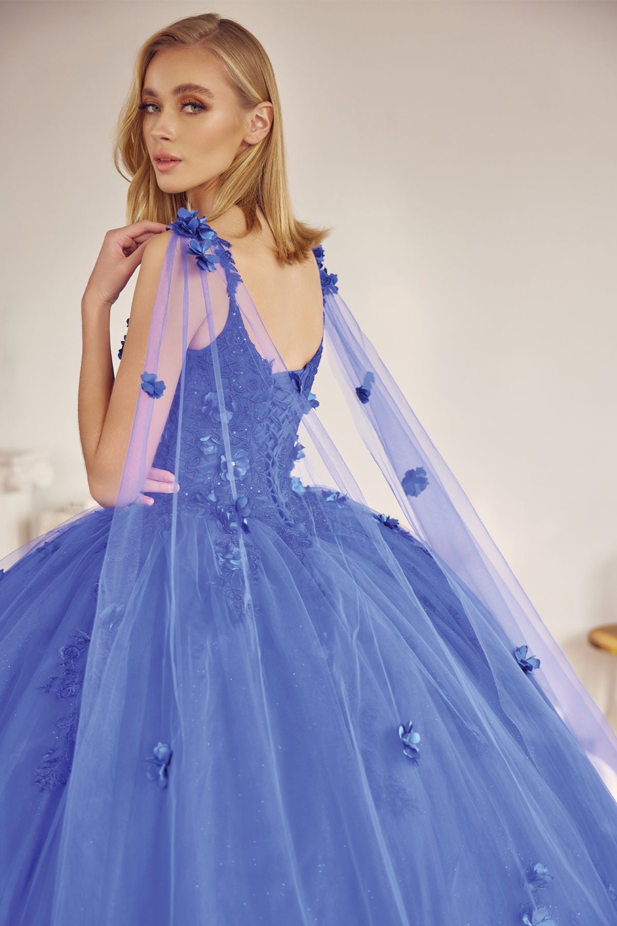 Juliet 1436 A-Line Ball Quinceanera Poofy Gown by DiscountDressShop
