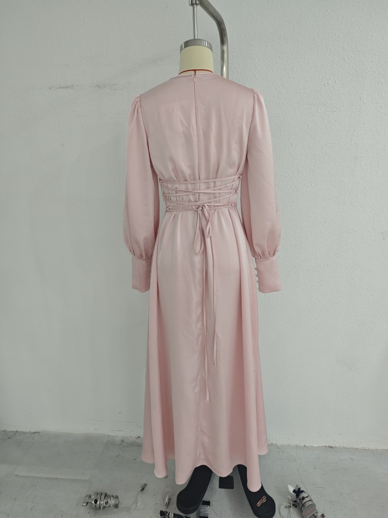 Women Clothing Autumn Elegant High End Long Sleeve Dress by Ragazza