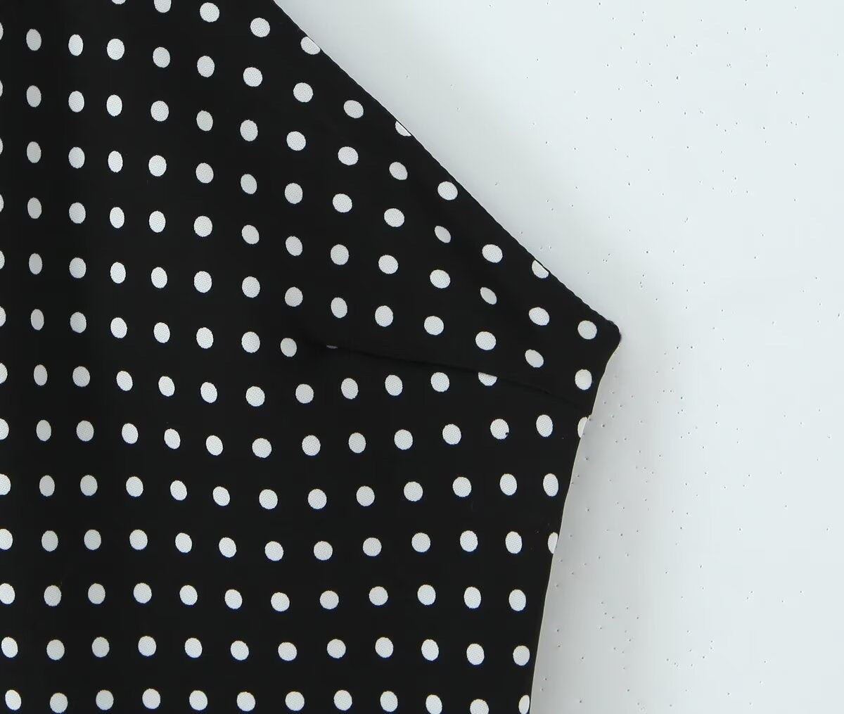 Women Clothing French Vacation Polka Dot Backless Sexy Halter Cami Dress by Ragazza