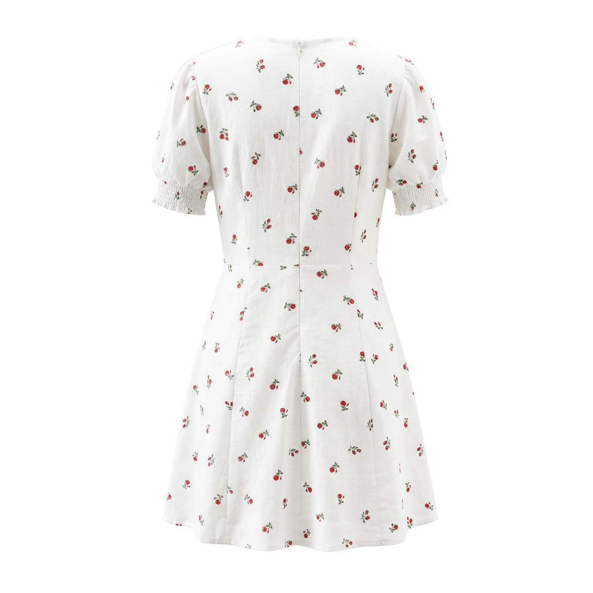 Autumn Women Clothing Waist Controlled Fashionable Sweet Puff Sleeve Dress Women by Ragazza