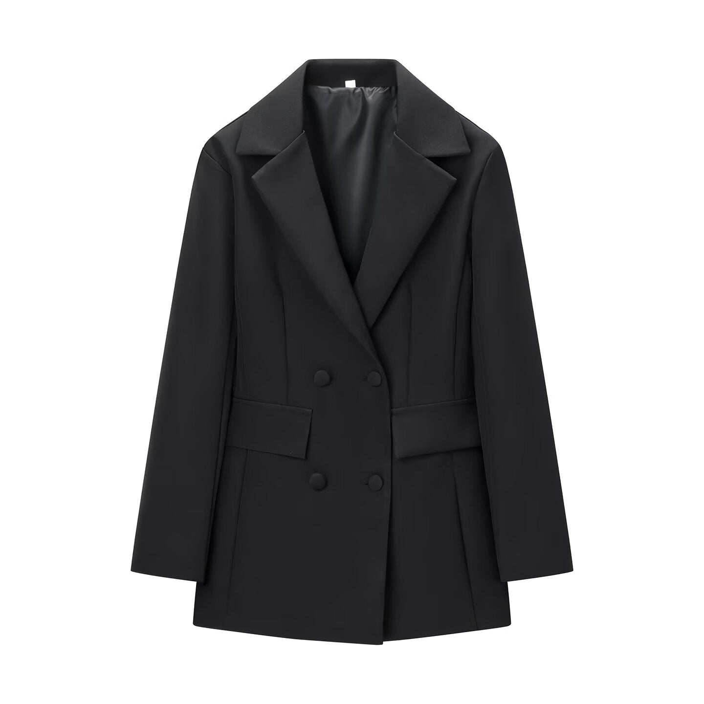 Winter Women Clothing Fashionable Elegant Deep V Plunge Long Sleeve Bud Waist Dress by Ragazza
