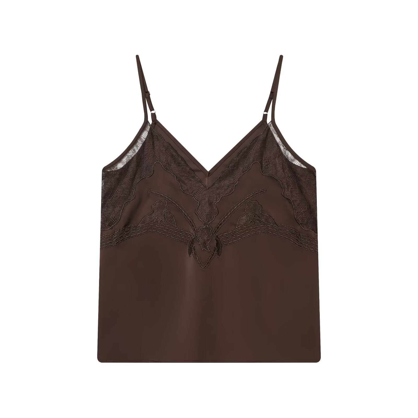 Women Clothing Spring Sexy Lace Underwear Strap Top by Ragazza