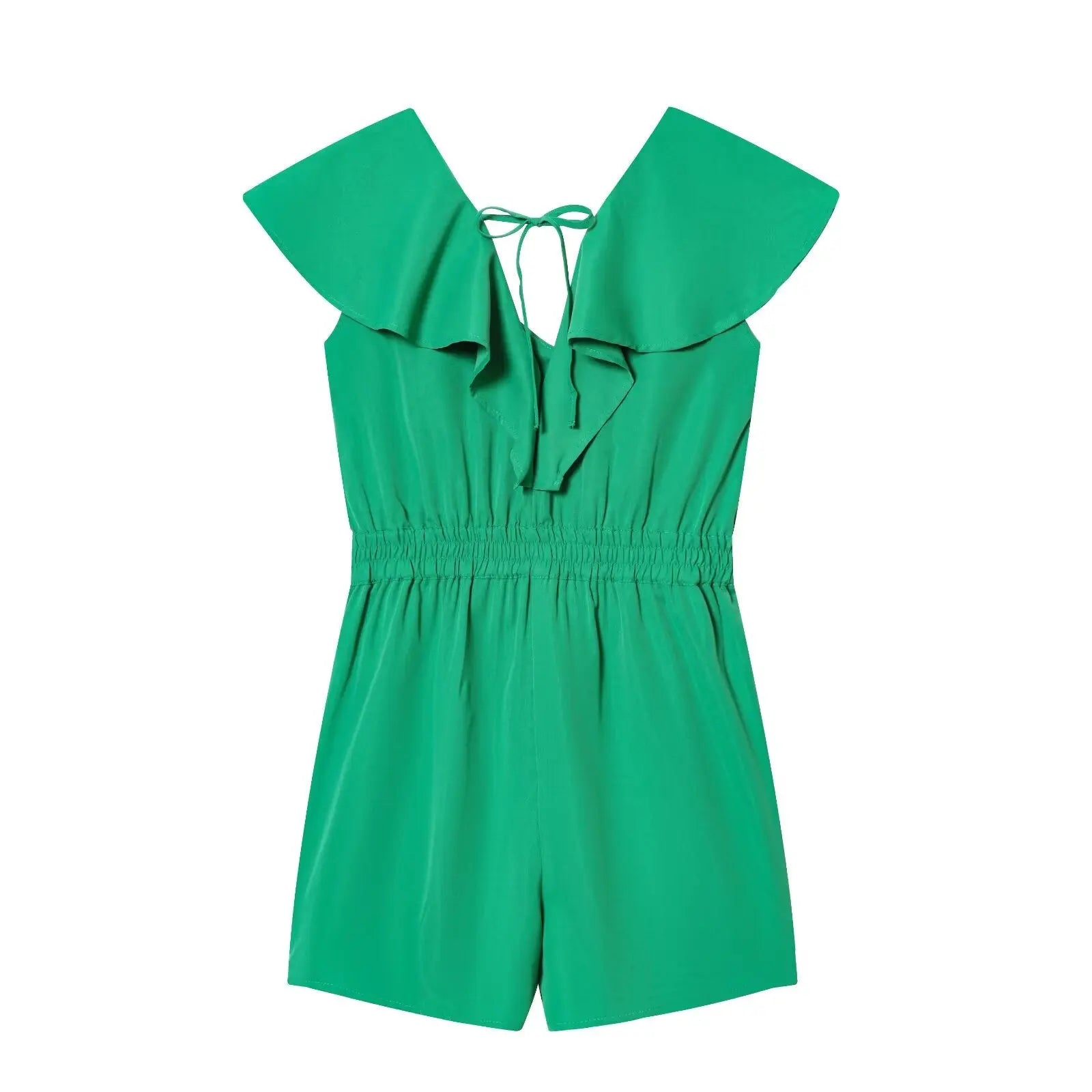 Spring Fashionable Simple Ruffled Romper