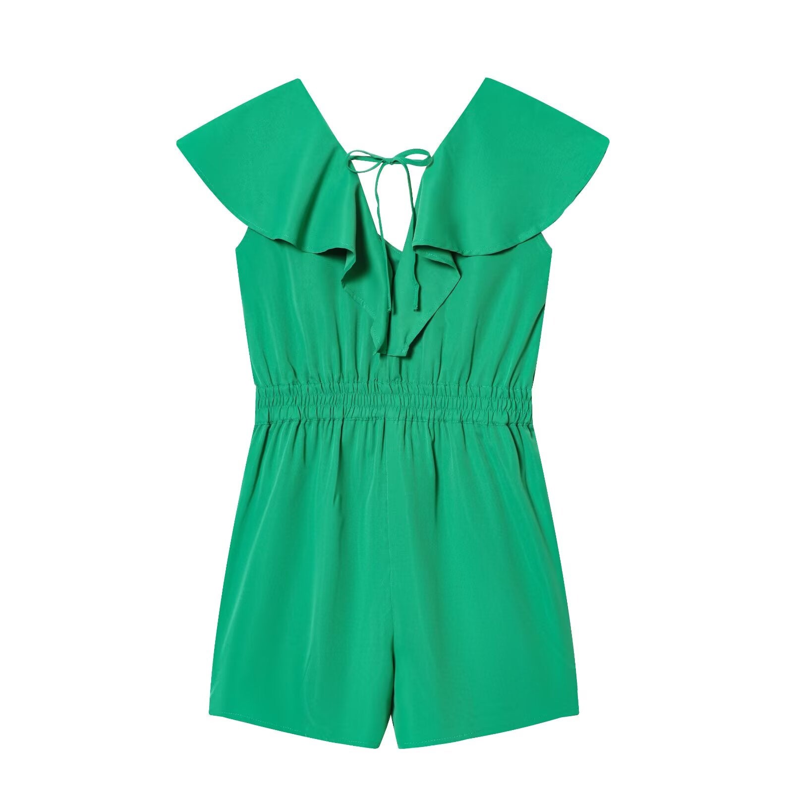 Spring Fashionable Simple Ruffled Romper by Ragazza