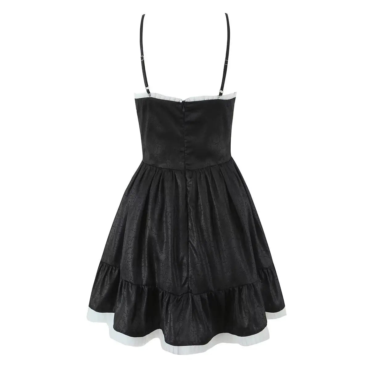 Black Sleeveless Dress Women Summer Design Waist Slimming Cocktail Dress