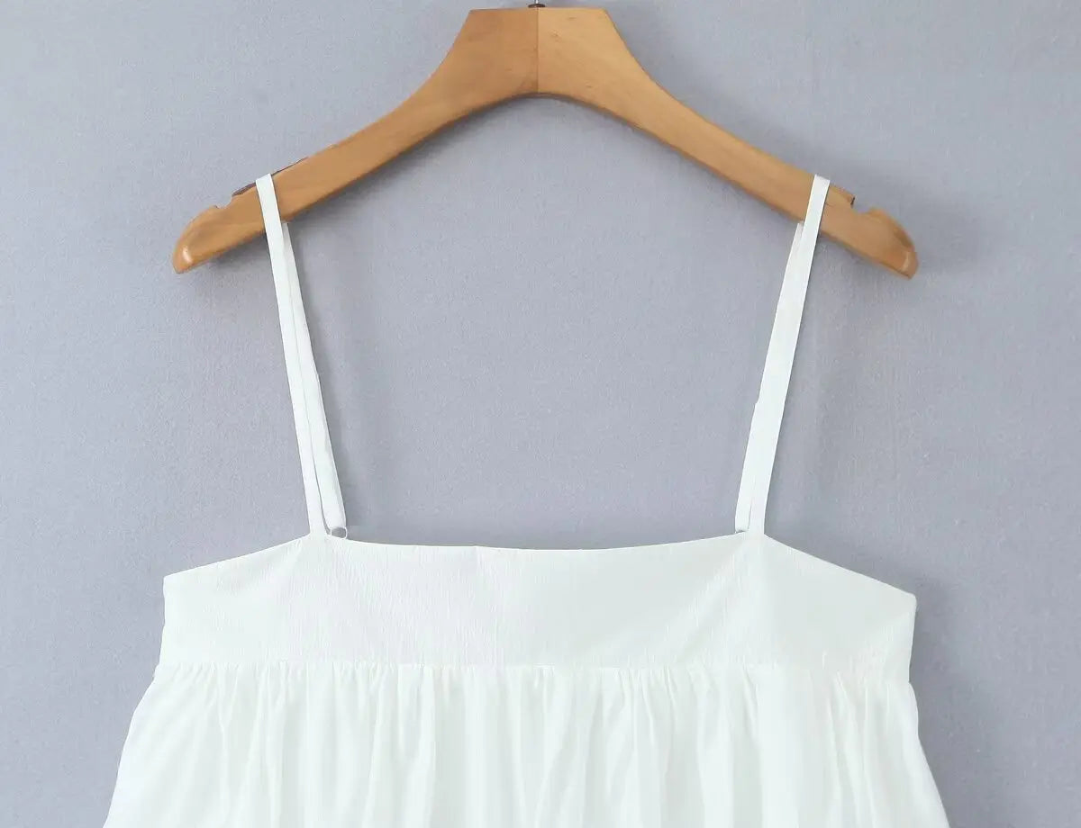 Sexy Backless Bud Sling Women Spring Slim Minority All Match Top