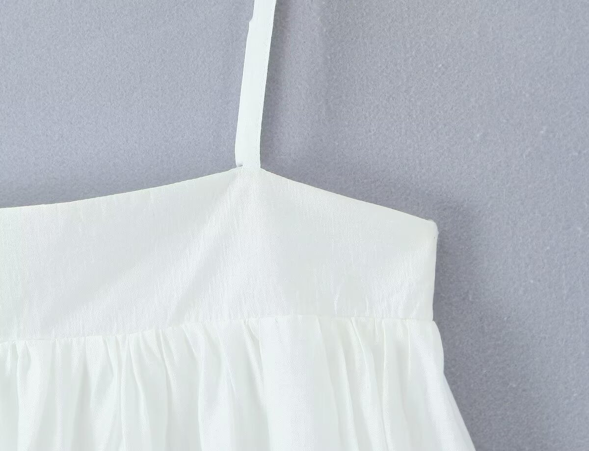 Sexy Backless Bud Sling Women Spring Slim Minority All Match Top by Ragazza