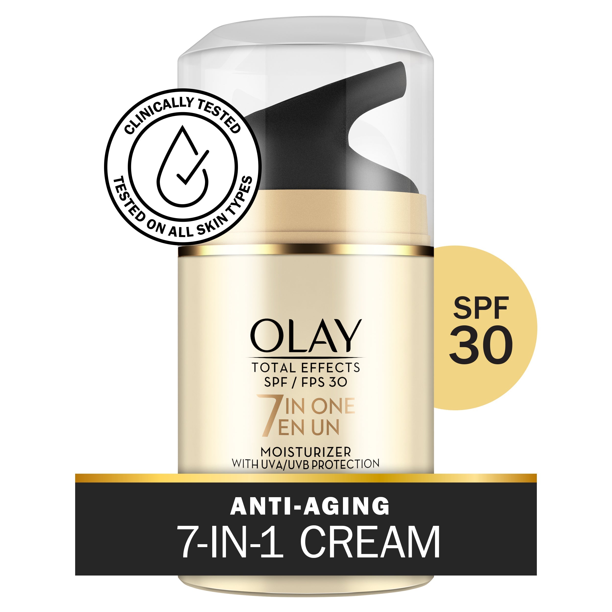 Olay Total Effects 7 In One Face Moisturizer SPF 30, 1.7 Fl Oz by Pasteur Pharmacy