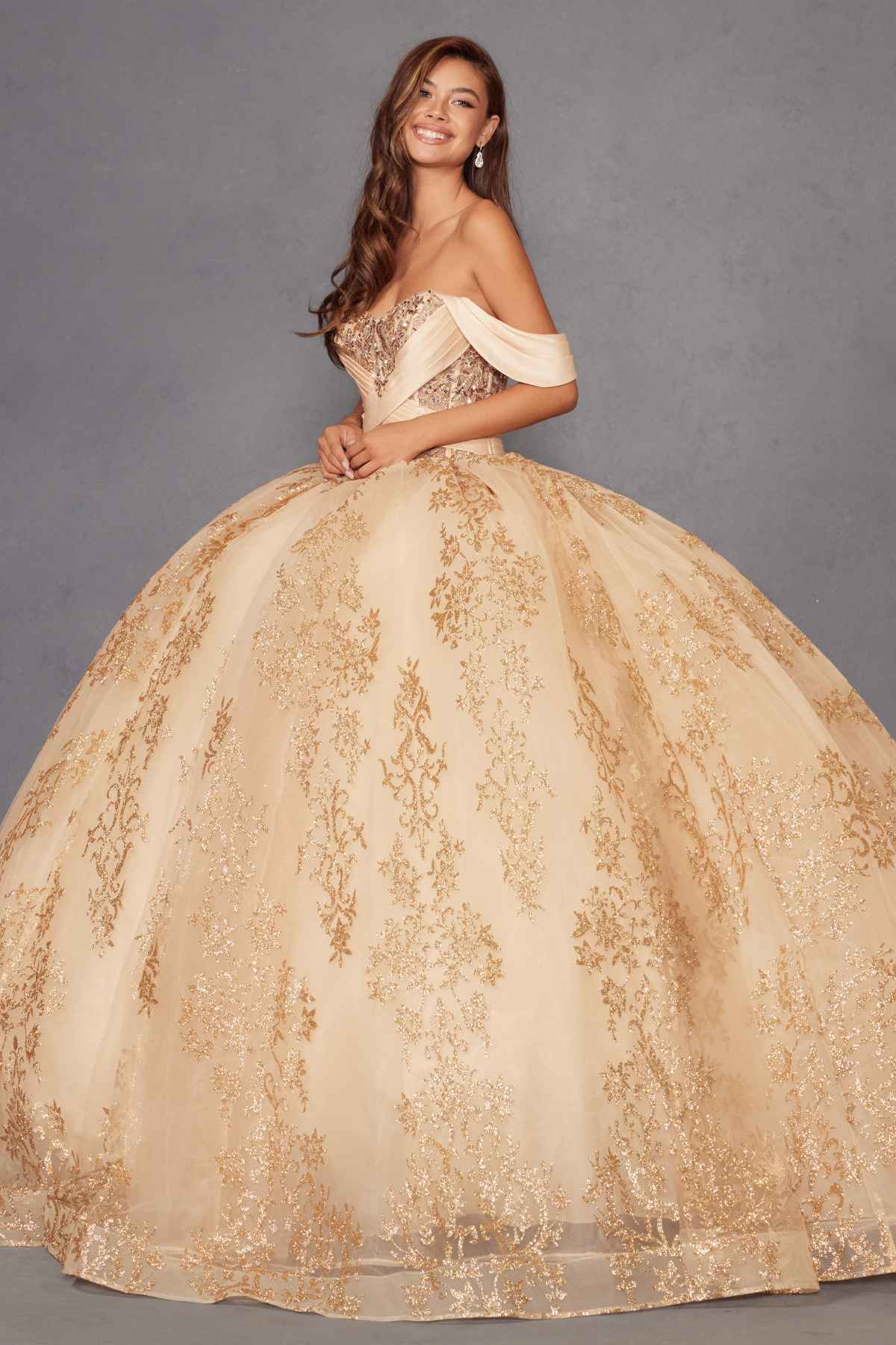 Juliet JT1488H Royal Princess A-Line Ball Gown Quinceanera by DiscountDressShop