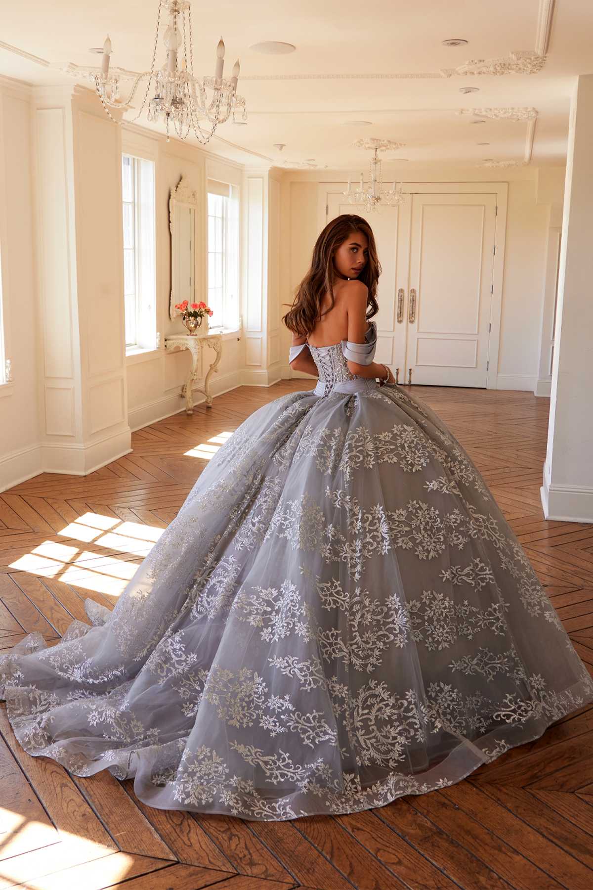 Juliet JT1488H Royal Princess A-Line Ball Gown Quinceanera by DiscountDressShop