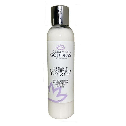 Organic Coconut Milk Body Lotion - Vegan Moisturizer with Virgin Coconut Oil
