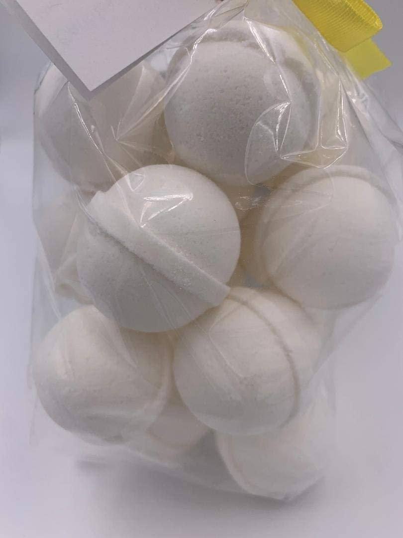 14 bath bombs 1 oz each (Orange Blossom & Honey) gift bag bath fizzies, great for kids, shea, cocoa, 7 ultra rich oils by Spa Pure