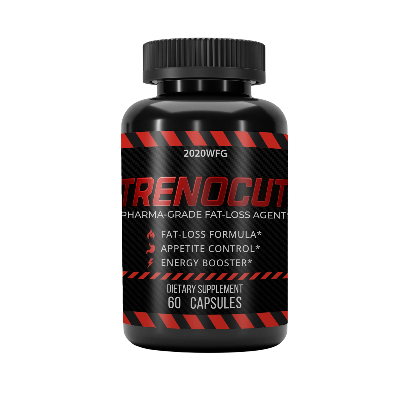 TRENOCUT: AM Fat Metabolism Activator | 60 Capsules – Clinically Studied Ingredients for Targeted Fat Loss by 2020WFG