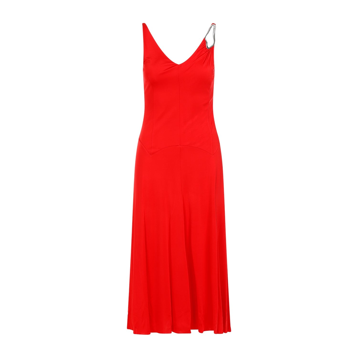 Lanvin Sleeveless A-Line Midi Dress Women DestGlow