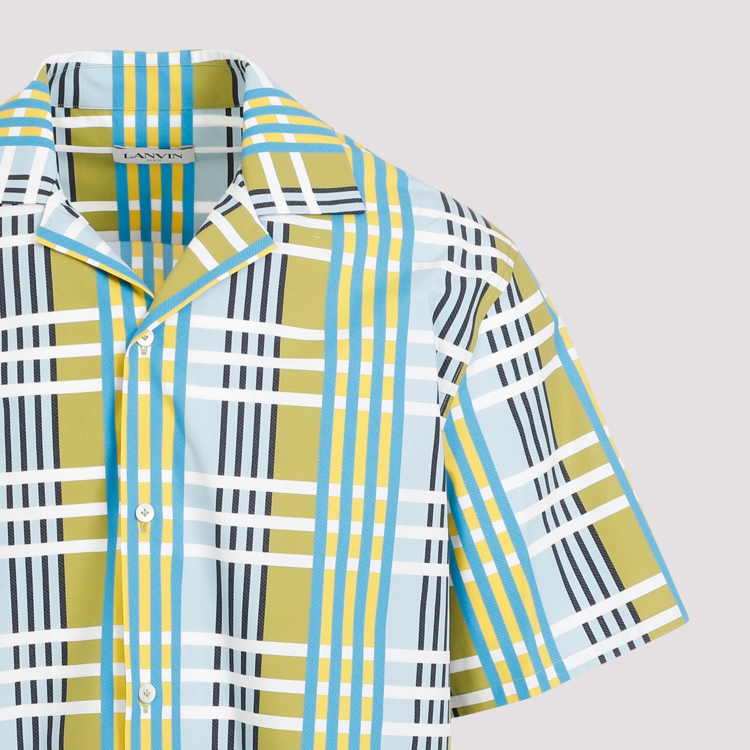 Lanvin Printed Bowling Shirt Men DestGlow