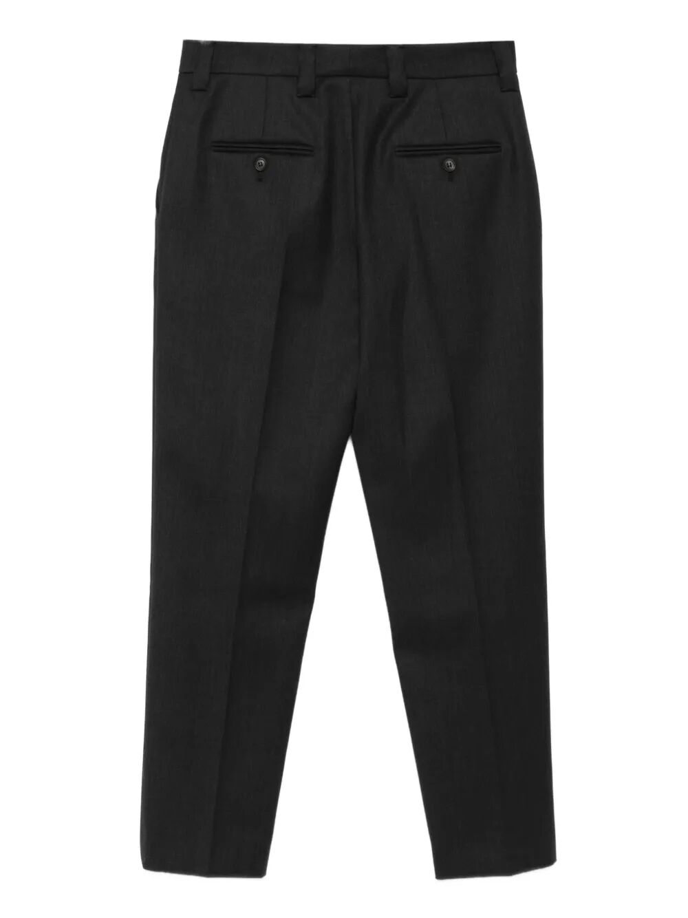 Prada Women Safety-Pin Detail Wool Trousers by Luosophy