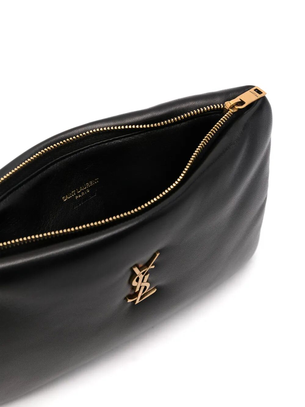 Saint Laurent Women Calypso Small Pouch In Lambskin by Luosophy