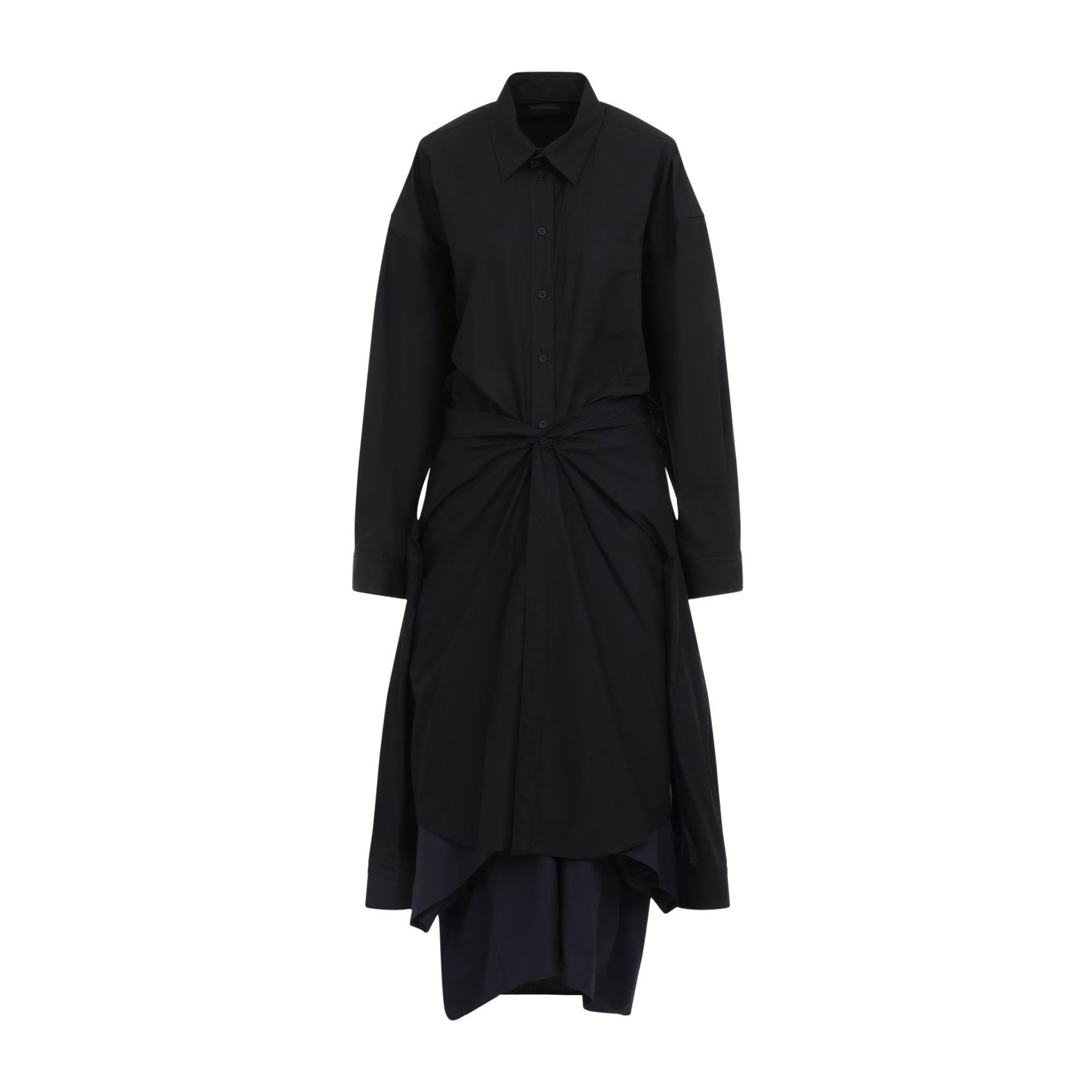 Balenciaga Maxi Patched Shirt Women by Luosophy