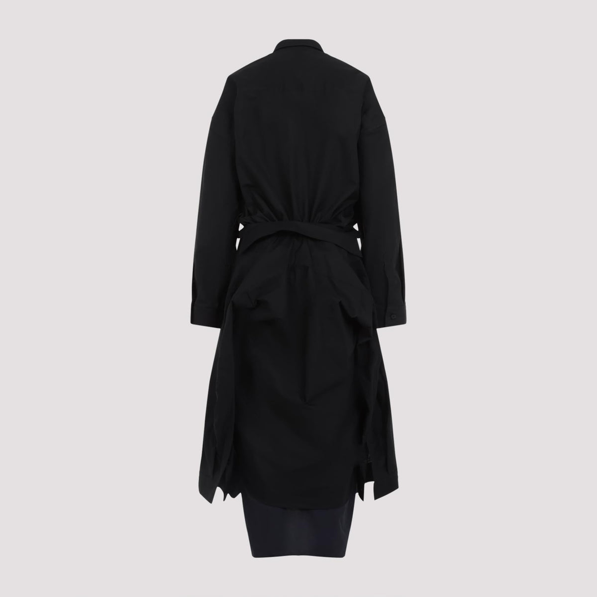 Balenciaga Maxi Patched Shirt Women DestGlow