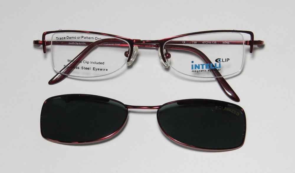 Elite Eyewear Intelli Clip 739 Eyeglasses DestGlow