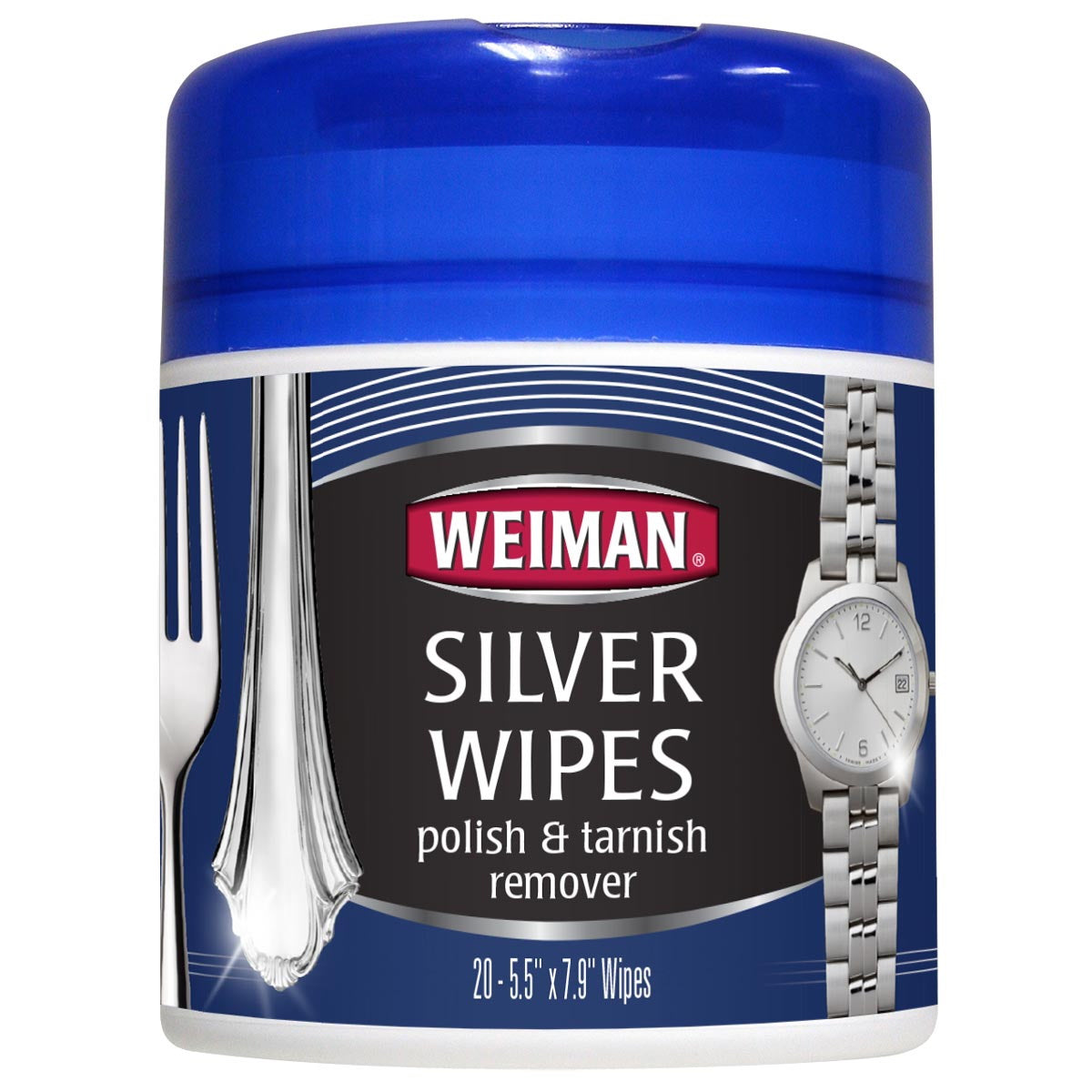 Weiman Silver Polish & Tarnish Remover Wipes - 20ct by Pasteur Pharmacy