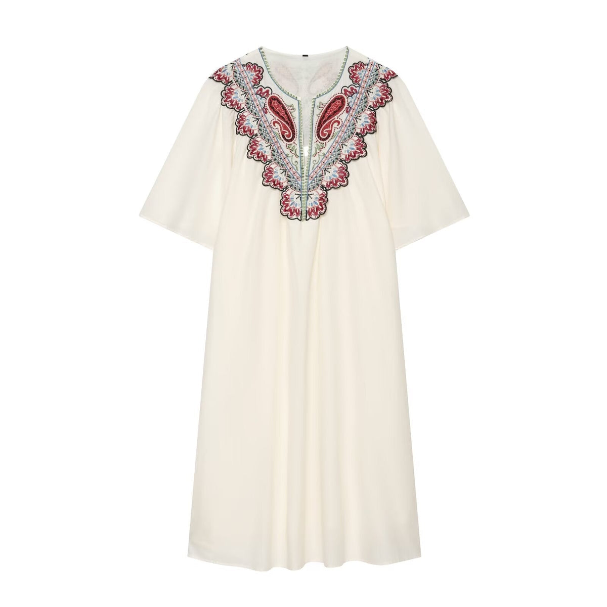 Women Clothing Summer Holiday Casual Loose Midi Dress DestGlow