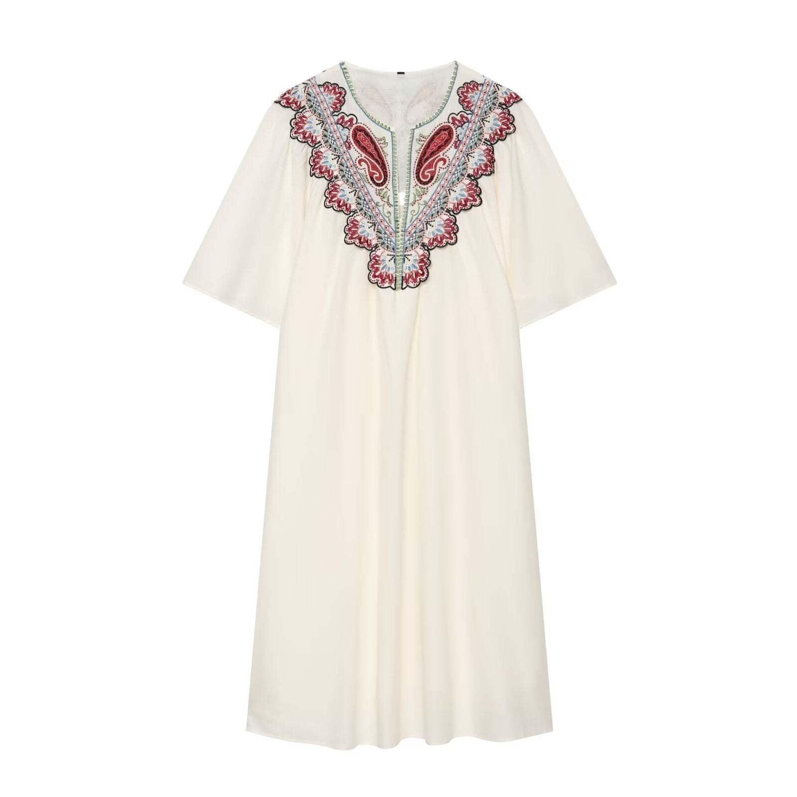 Women Clothing Summer Holiday Casual Loose Midi Dress DestGlow