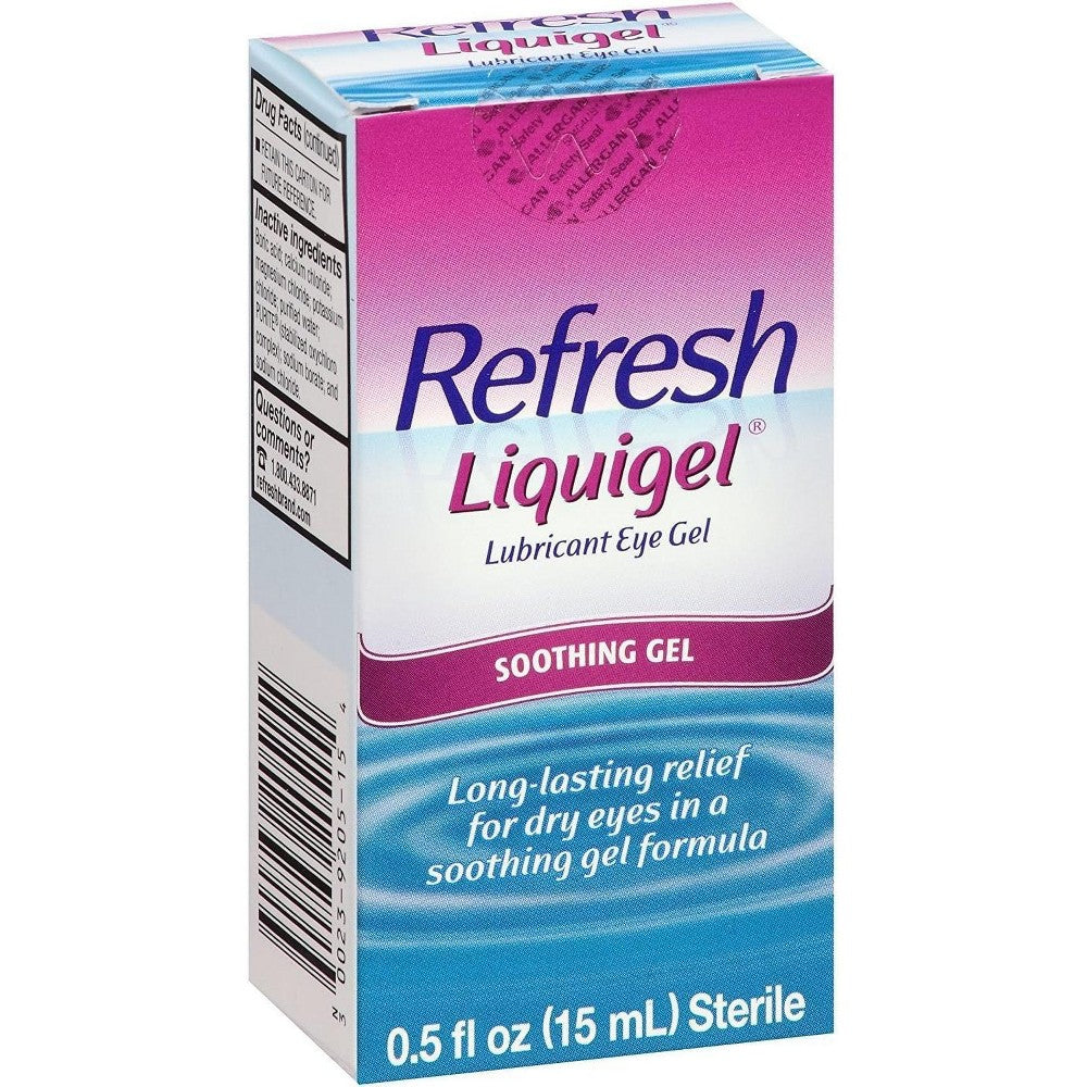 Refresh Liquigel Lubricant Eye Drops Soothing Gel - 0.5 Fl Oz - DestGlow