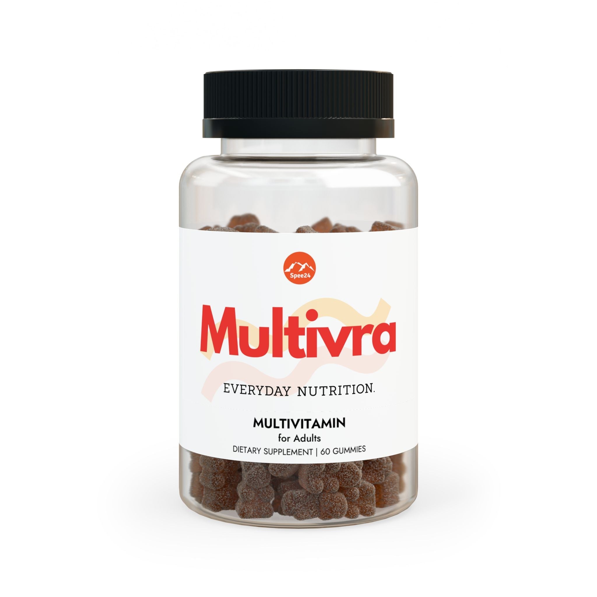 Multivra Multivitamin Gummies for Adults (60 Gummies) by Spee24, LLC