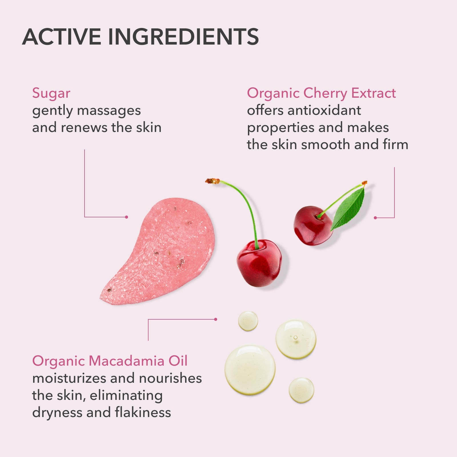 ORGANIC MIMI, BODY SCRUB SWEET BERRY, 250 g by Damask Rose