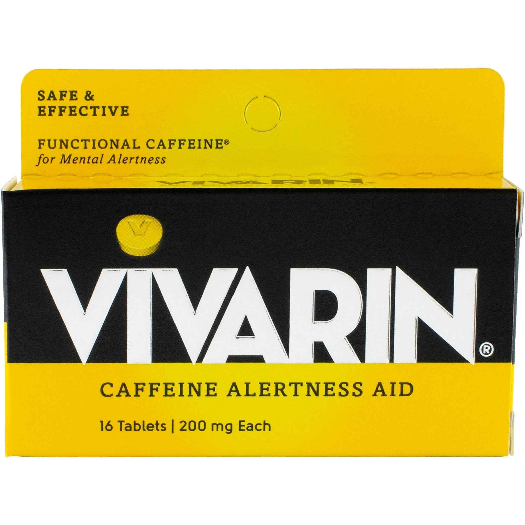 Vivarin Caffeine Alertness Aid, 200 Mg, Tablets