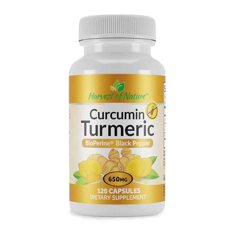 Harvest of Nature® Curcumin Turmeric – 650 MG – Capsules