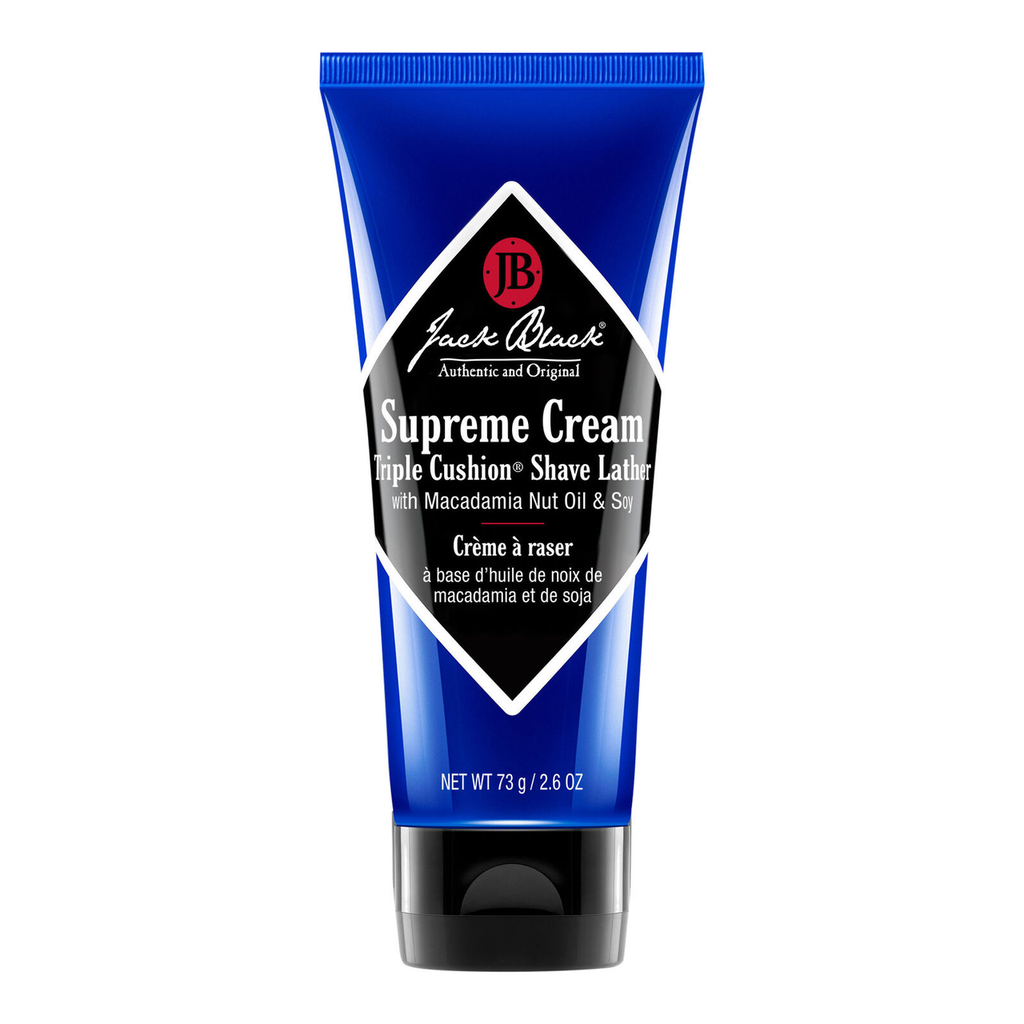 Jack Black Supreme Cream Triple Cushion Shave Lather 2.6 Oz by Pasteur Pharmacy