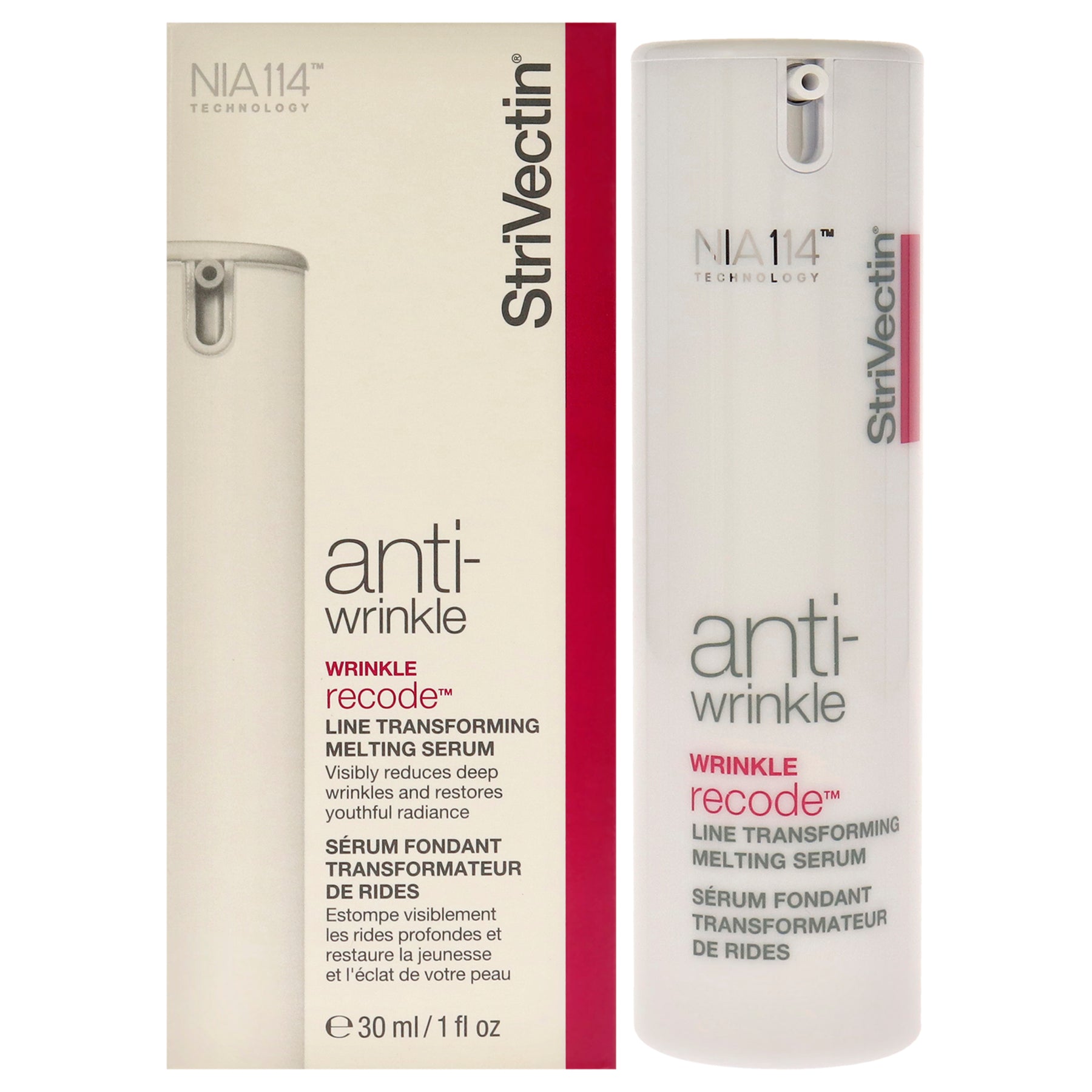 StriVectin Wrinkle Recode Line Transforming Melting Serum, 30 Ml by Pasteur Pharmacy