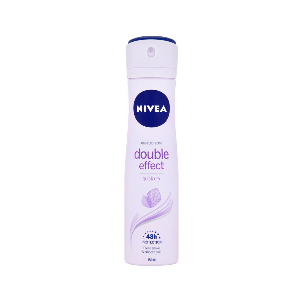 Nivea Double Effect Quick Dry 48H Deodorant 150ml by Pasteur Pharmacy