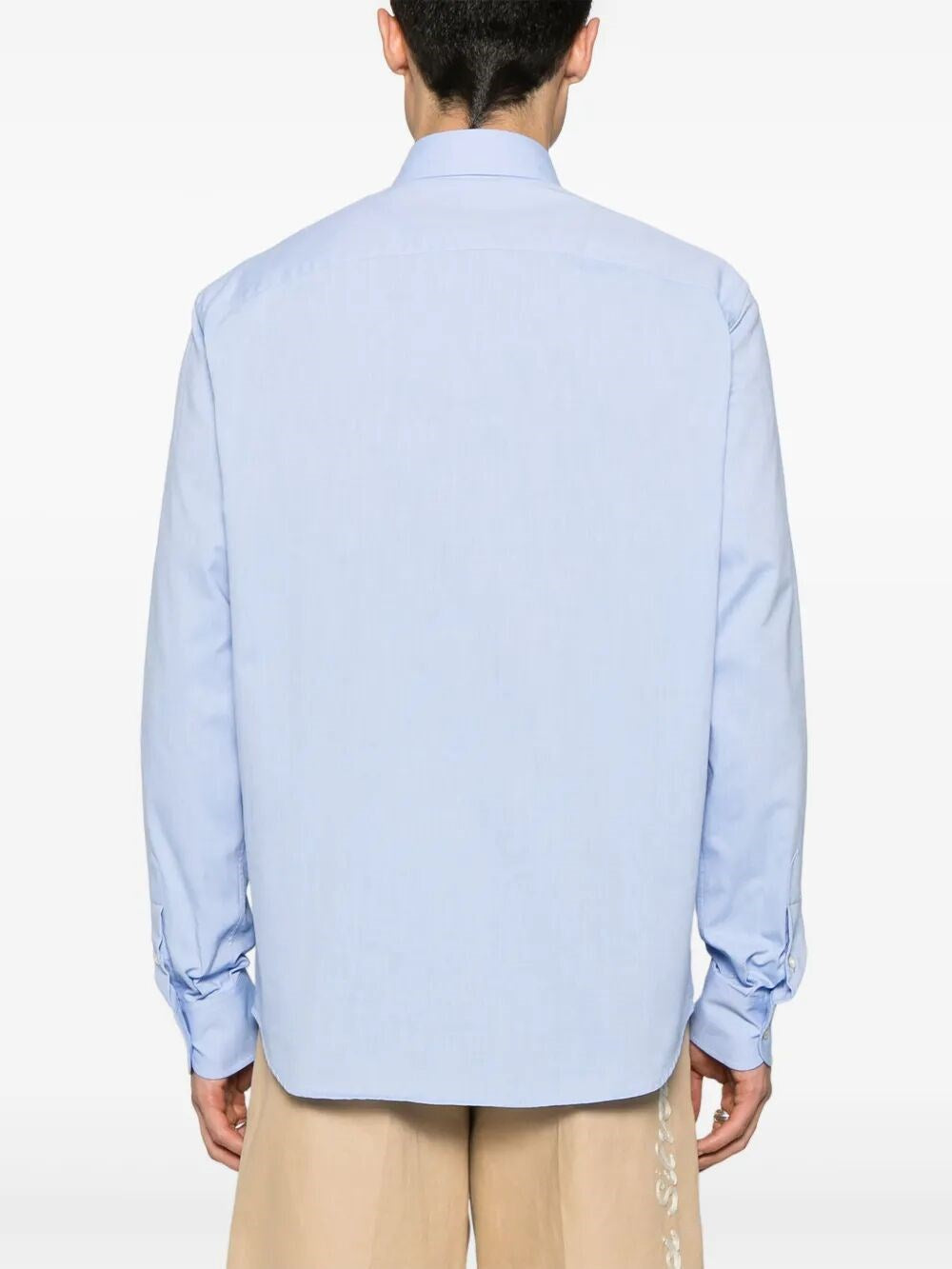 Valentino Garavani Men `Vlogo Signature` Long Sleeve Oxford Shirt by Luosophy