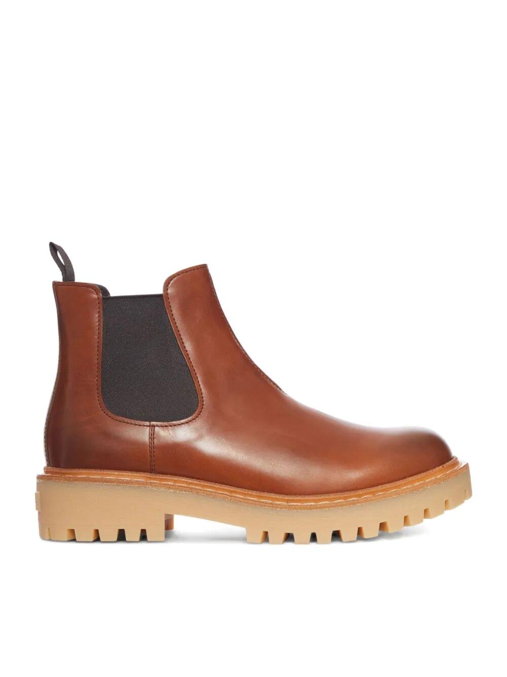 Prada Men Leather Chelsea Boots DestGlow