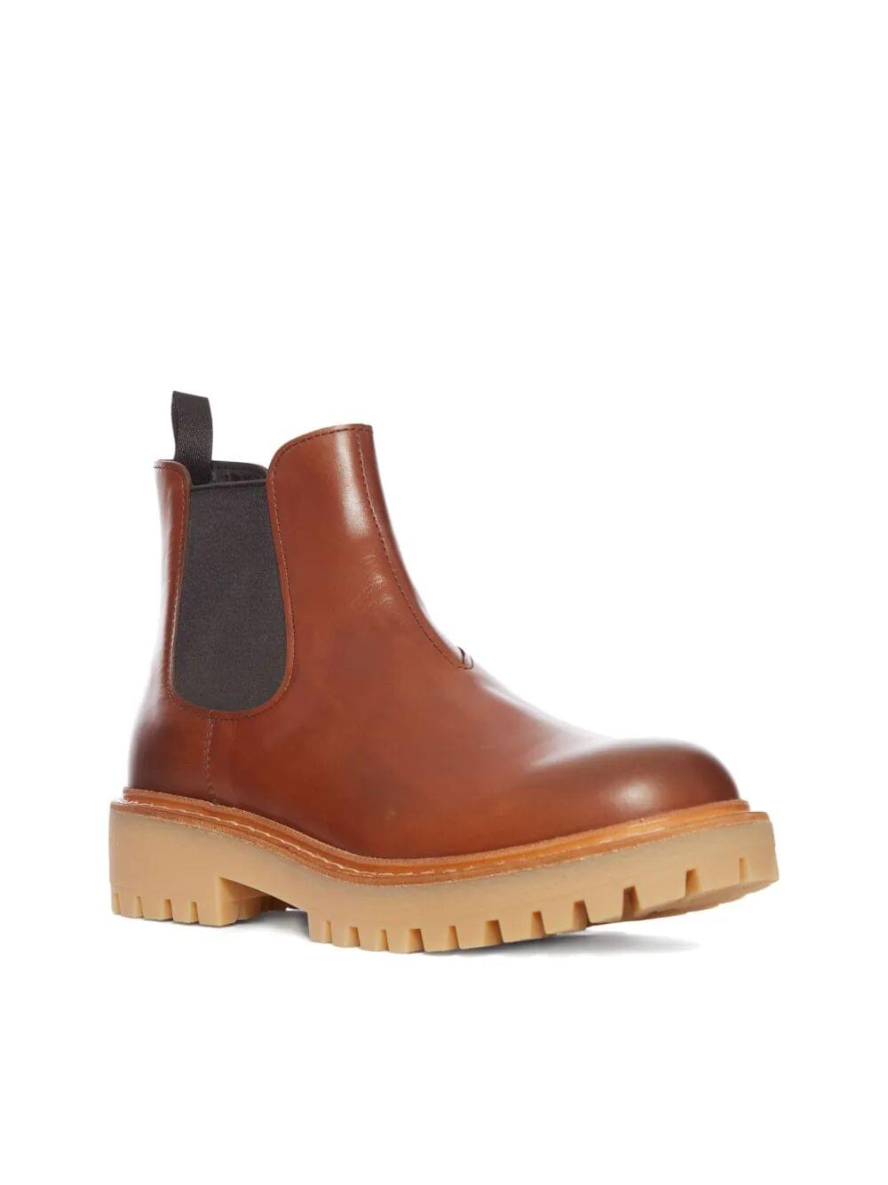 Prada Men Leather Chelsea Boots DestGlow