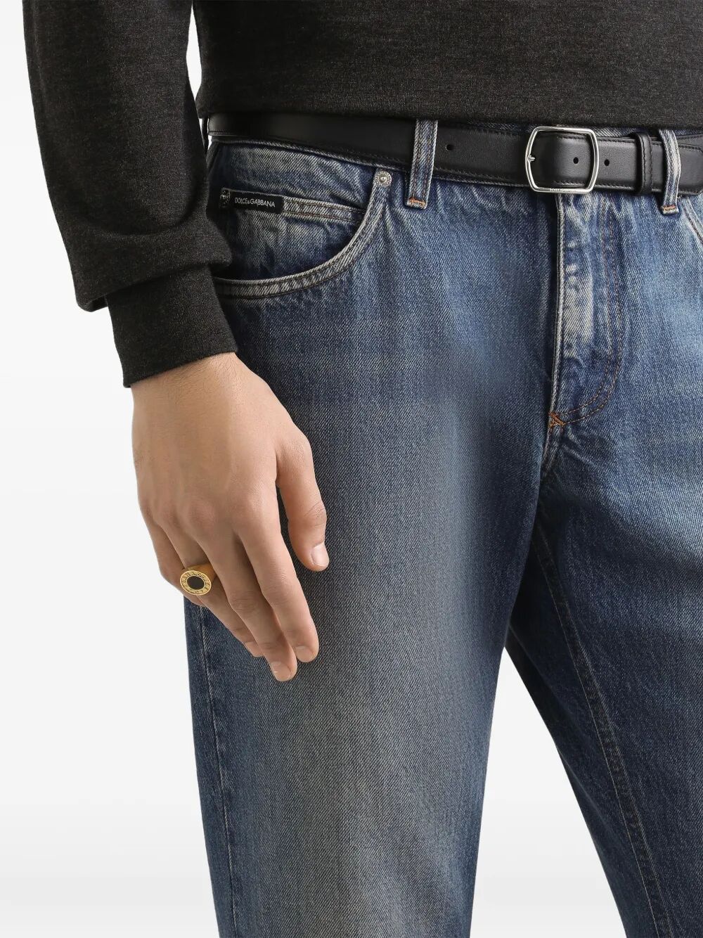 Dolce & Gabbana Men Tapered Jeans DestGlow