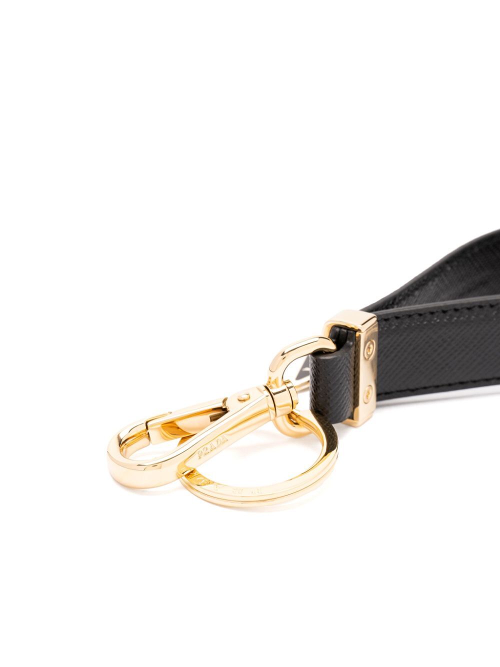 Prada Women Saffiano Leather Key Ring by Luosophy